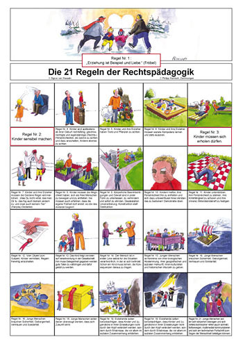 Die 21 Regeln der Rechtspädagogik title=